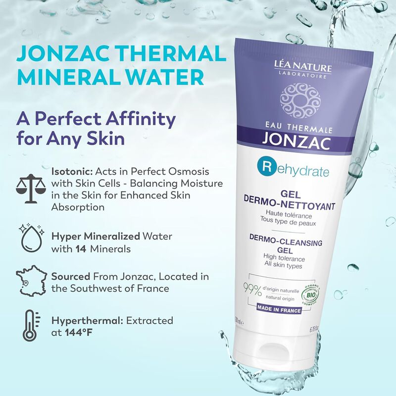 Limpiador Facial Eau De Jonzac Rehydrate, Gel D... image number null