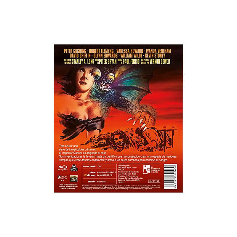 El Deseo Y La Bestia Bd 1968 The Blood Beast Te... image number null
