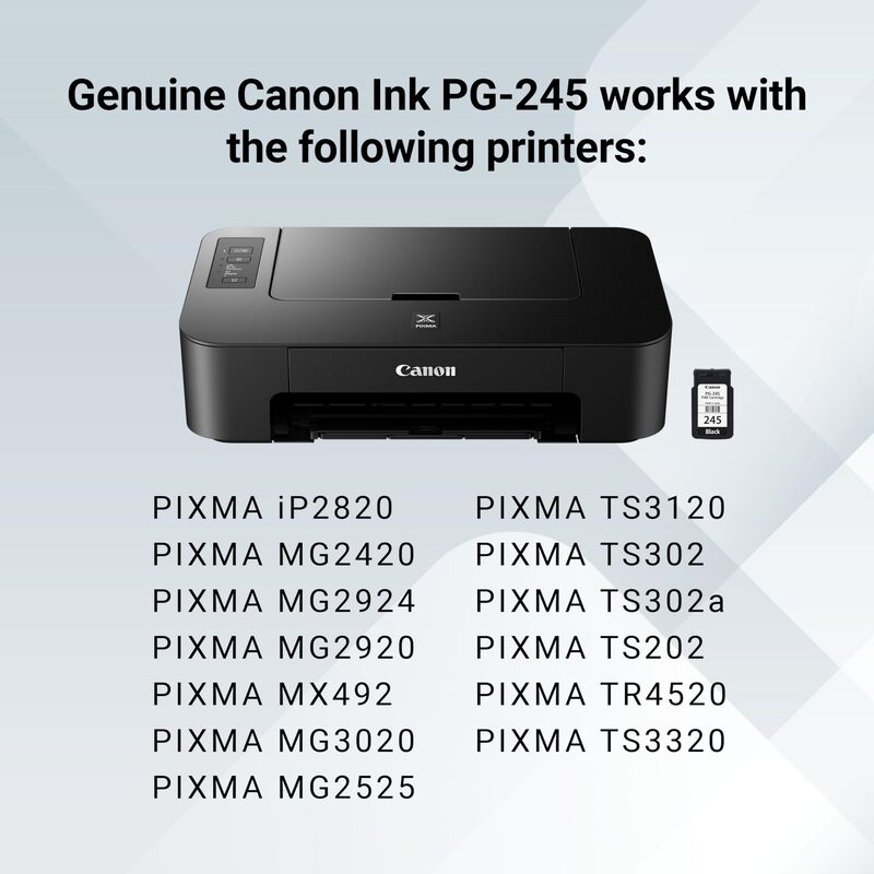 Cartucho De Tinta Canon Pg-245 Negro Original I... image number null