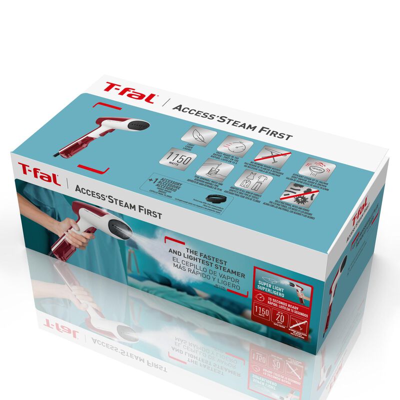 Cepillo De Vapor Access Steam First Red T-fal D... image number null