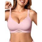 Sujetador Push-up Inal&aacute;mbrico Rosa OEAK XL
