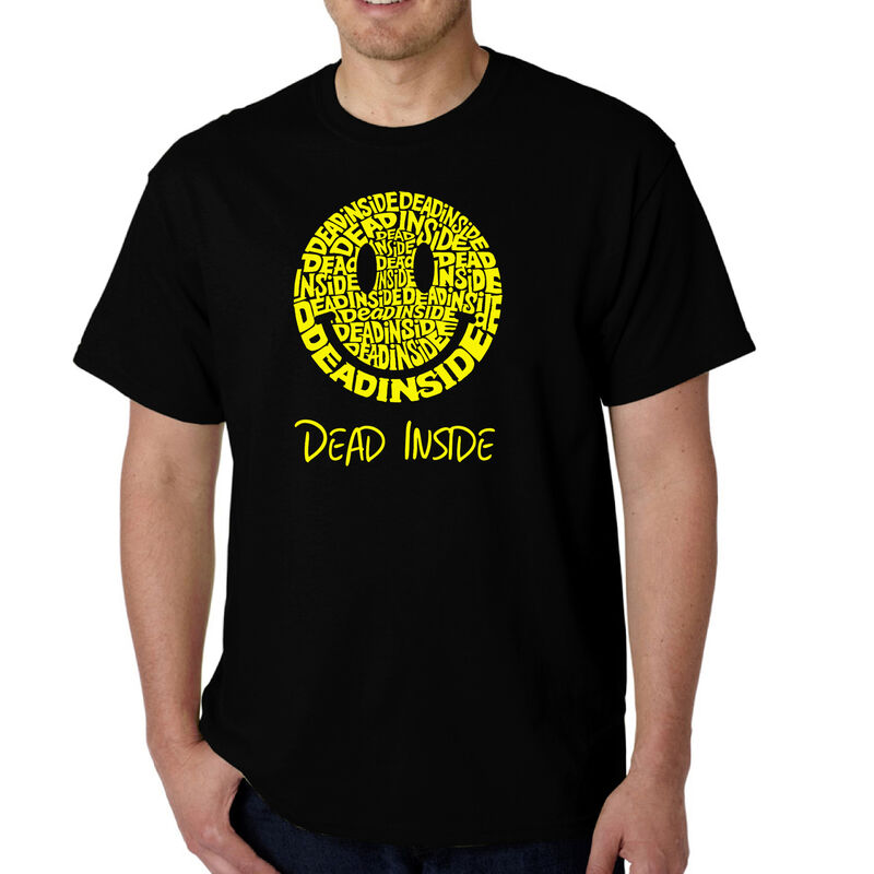 Camiseta Word Art Para Hombre - Sonrisa Muerto ... image number null