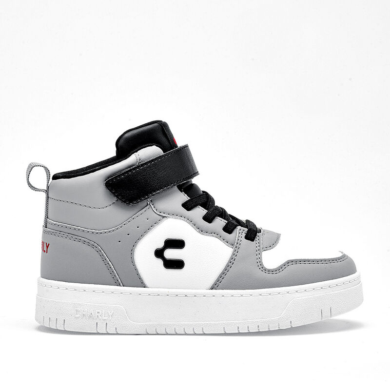 Charly tenis para ni&ntilde;o  blanco gris cod 139679-... image number null