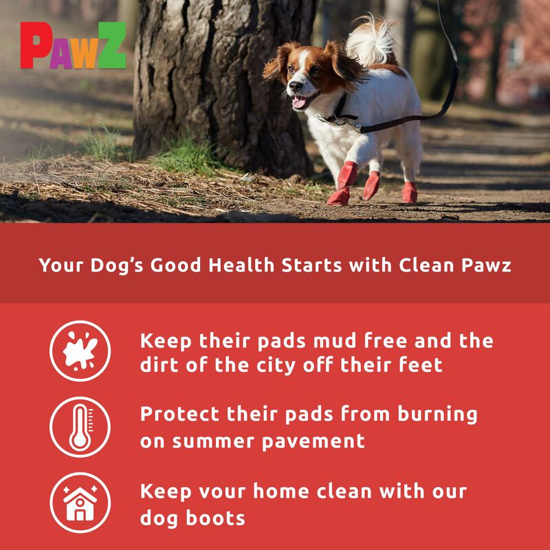 Botas Para Perros Protex Pawz De Goma Para Pata... image number null