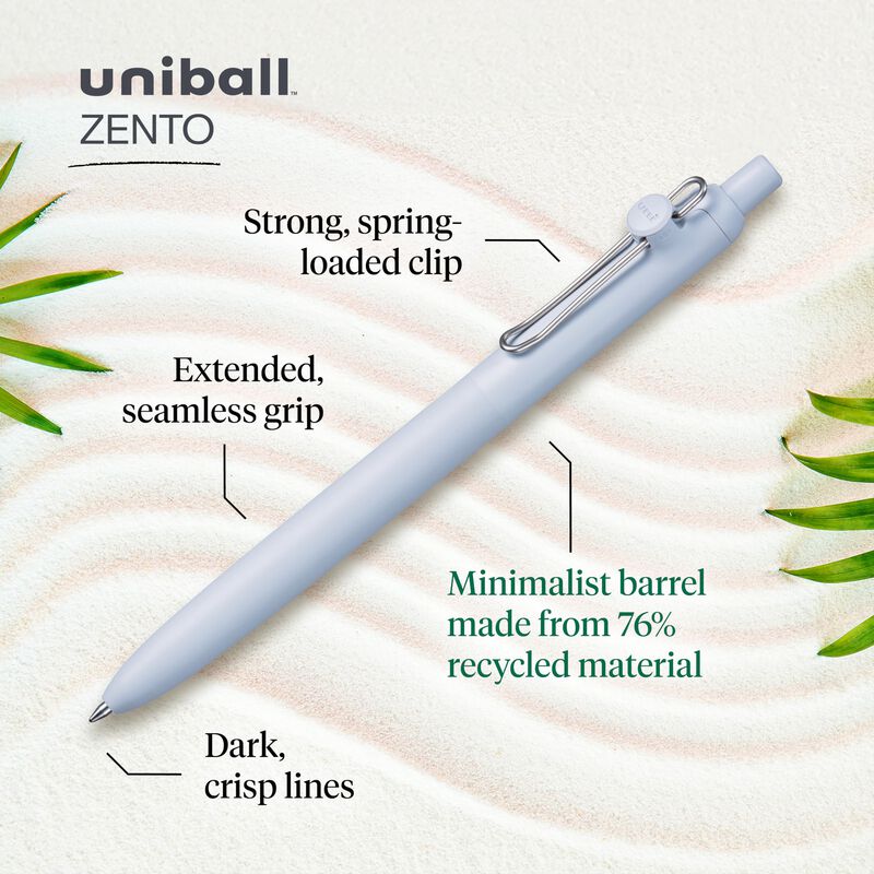Bol&iacute;grafo Uni-ball Zento Gel Ink Rollerball De ... image number null