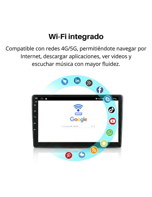 Pantalla Para Moto Knup Carplay/android Auto 5 ... image number null