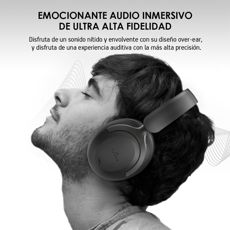 Audífonos Inalámbricos de Diadema Bluetooth con... image number null