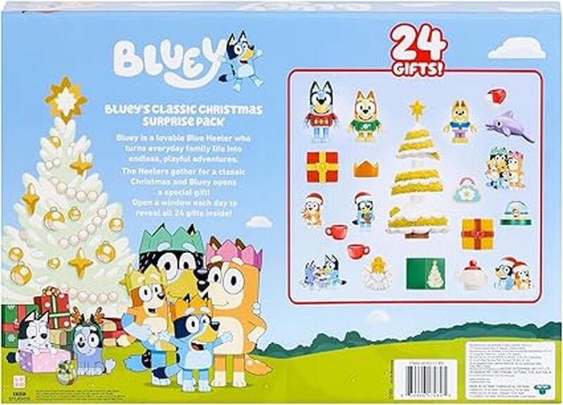 Calendario De Adviento Bluey&acute;s Classic Christma... image number null