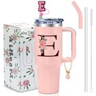Vaso T&eacute;rmico Aiheart 1200 ml Rosa De Acero Inoxidable