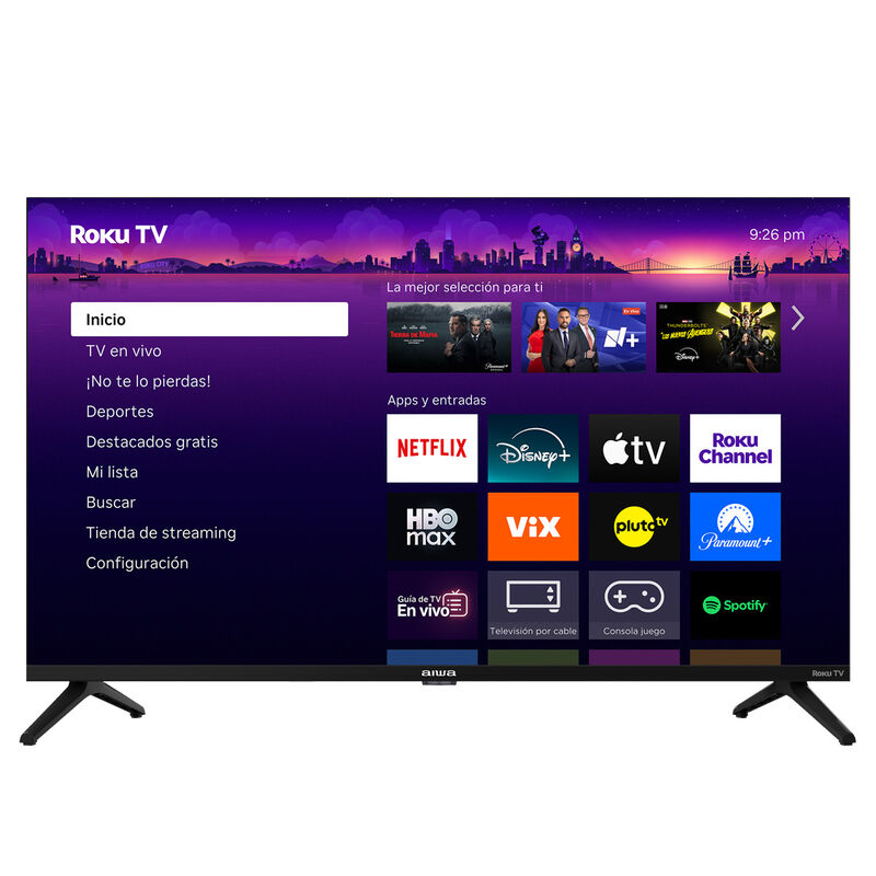 Pantalla Smart Tv 32 Roku Aiwa Qled Hd, 720p, 3... image number null