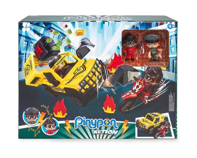 Pinypon Action Robbery in Motorbike image number null