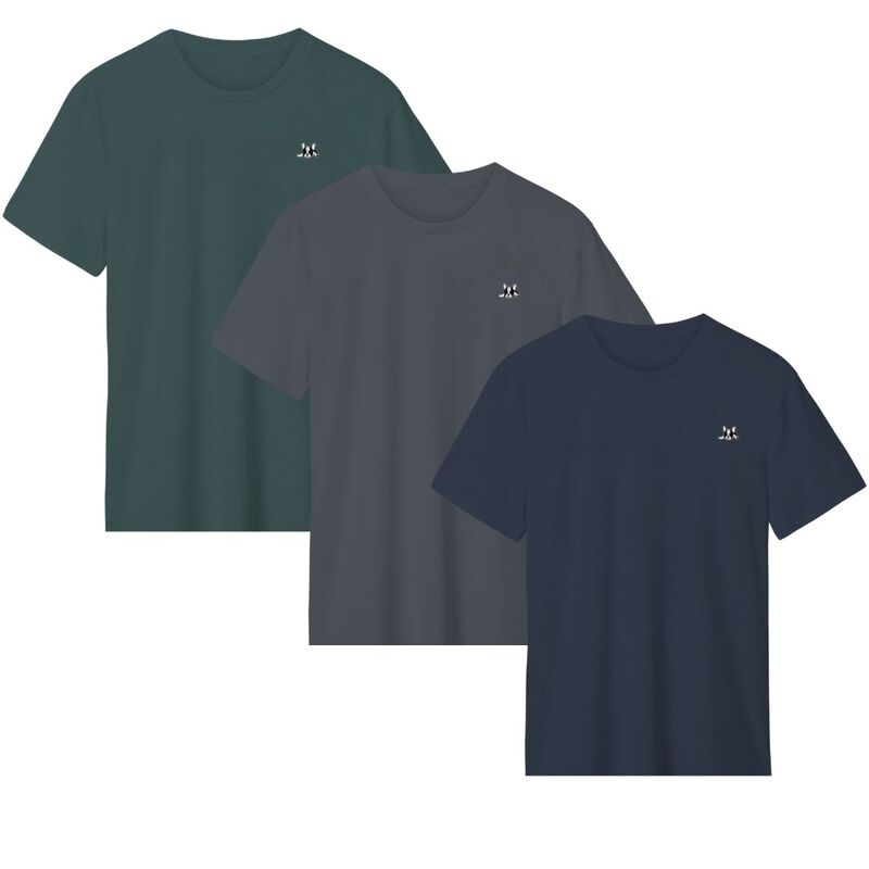 Set de 3 playeras Bark and Hide Playera Para Ho... image number null