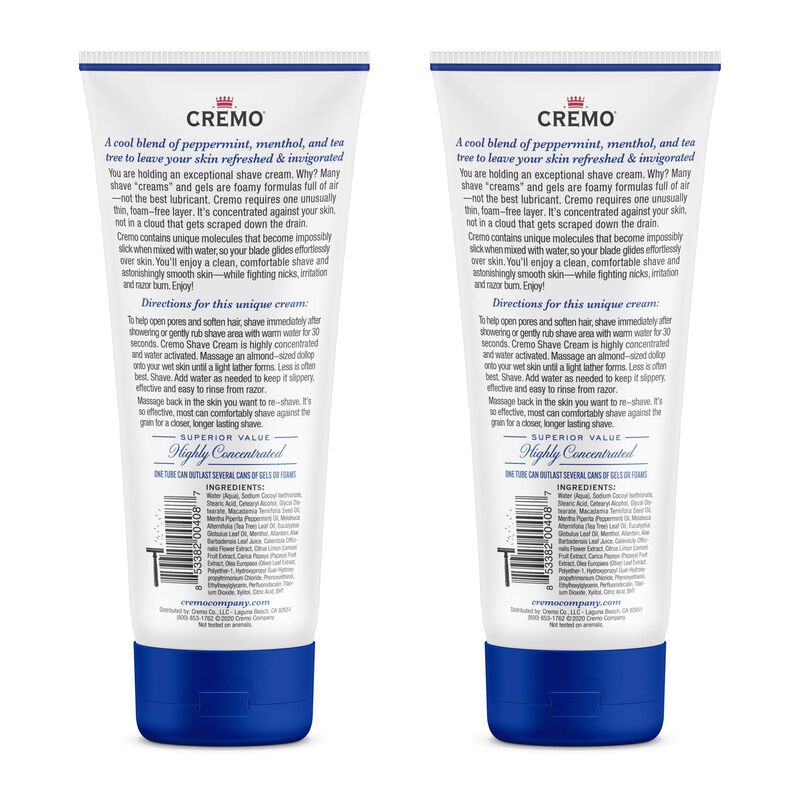 Crema De Afeitar Cremo Barber Grade Cooling 180... image number null