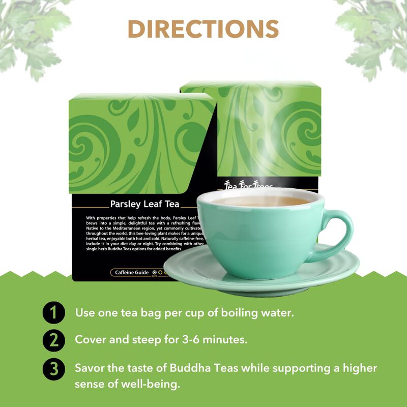 T&eacute; De Hoja De Perejil Buddha Teas 24 g 18 Bolsa... image number null