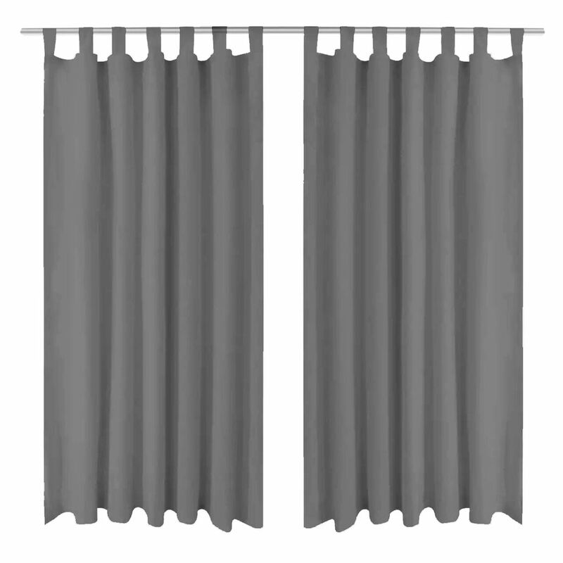 Cortina de Tirantes Gris Ana Victoria image number null