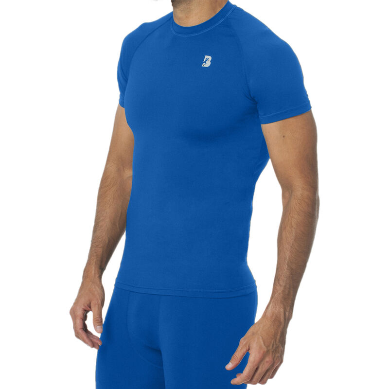 Playera Deportiva Dryfit Manga Corta Hombre Bla... image number null