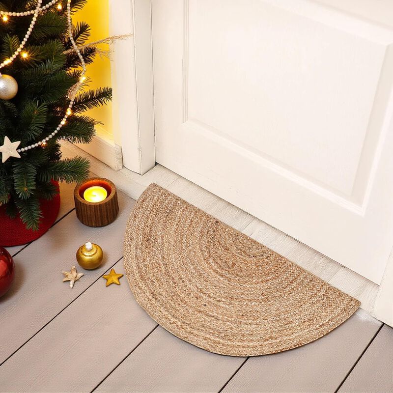 Alfombra Mds Semicircular 46x91 Cm Yute Natural... image number null