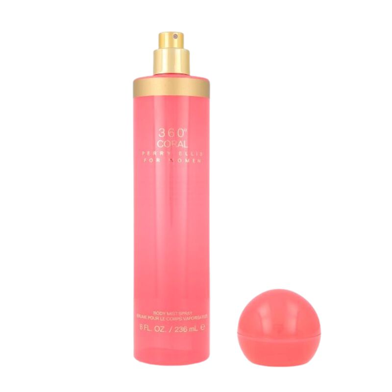 Body Mist Perry Ellis Coral 360&deg; 236 Ml Dama image number null