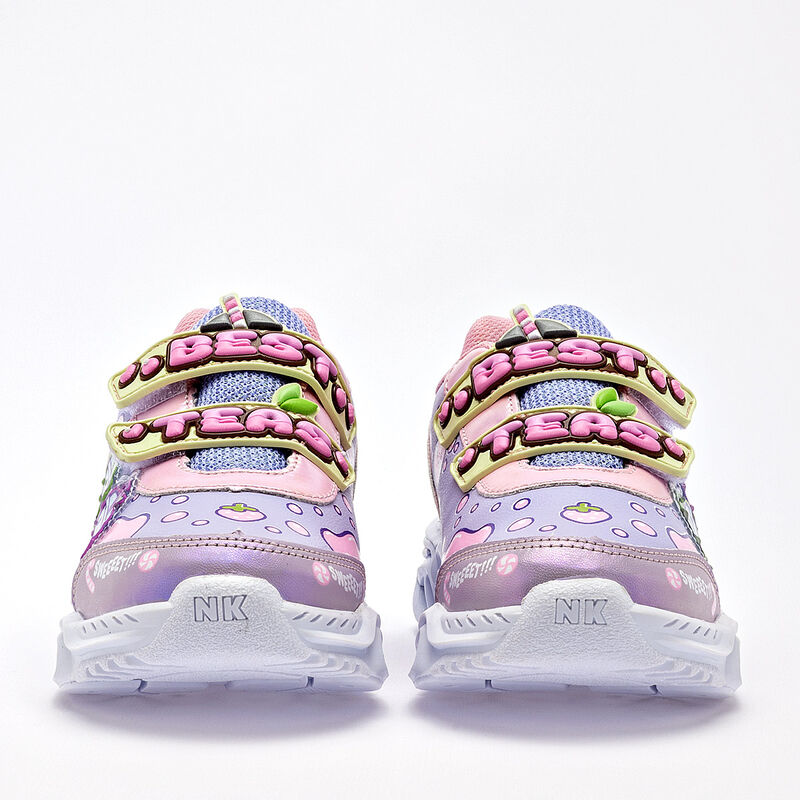 On Kids tenis con luces para BEB&Eacute; lila multicol... image number null