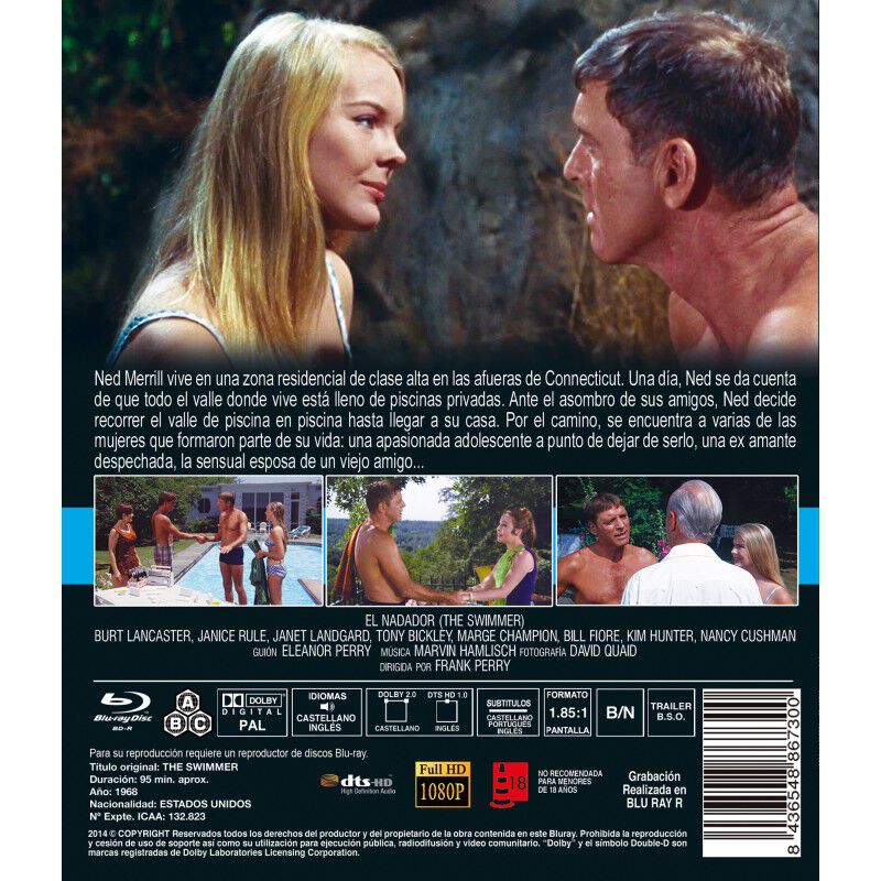 El Nadador (blu-ray-r) (bd-r) image number null