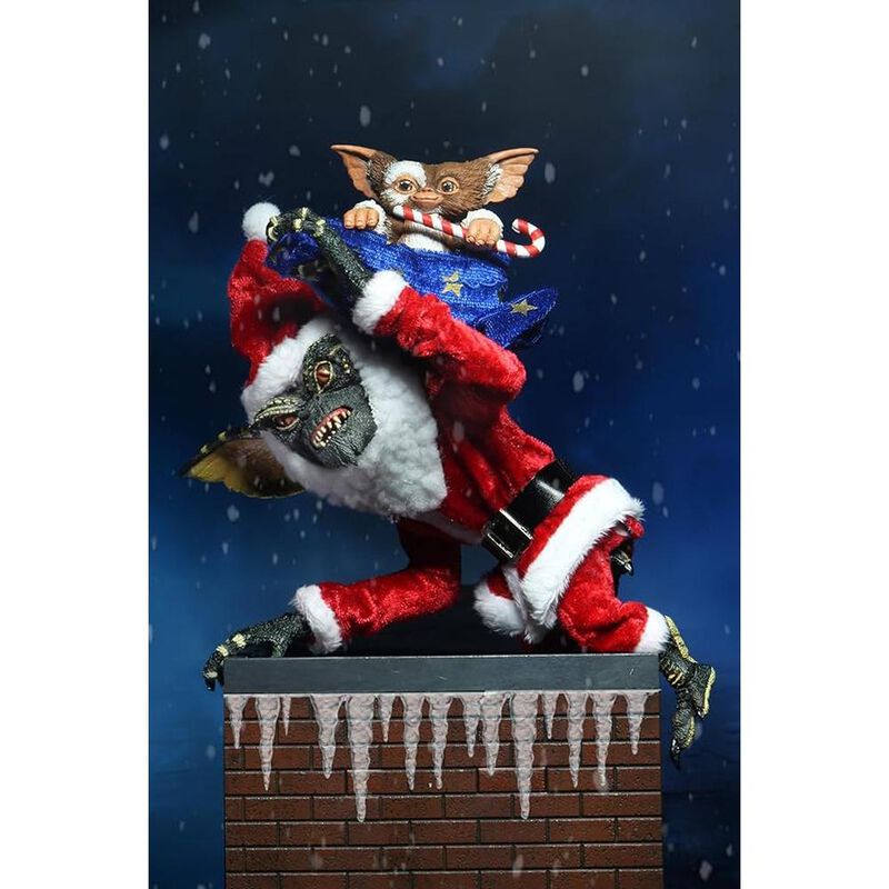 Gremlins Ultimate Santa Stripe and Gizmo, Figur... image number null
