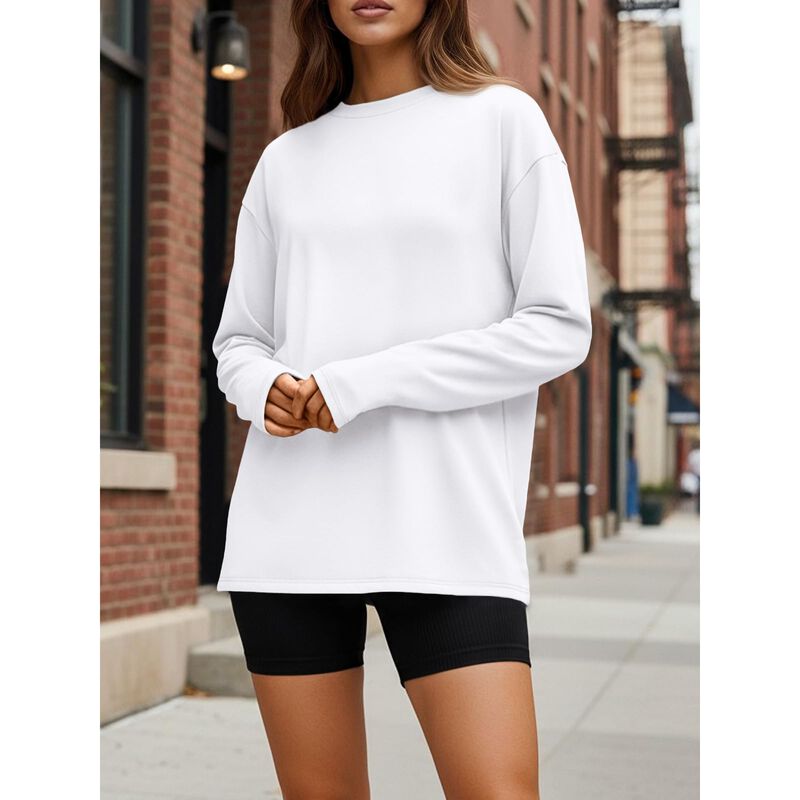 Camiseta Oversize Manga Larga Trendy Queen image number null