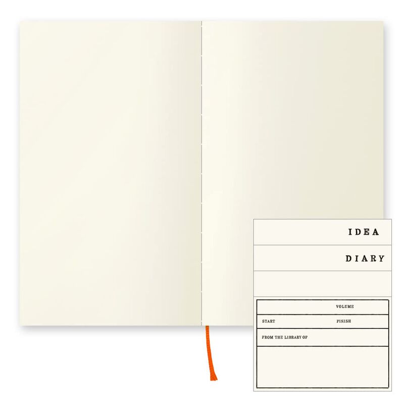 Cuaderno Sin L&iacute;neas Midori A 175 &times; 115 mm 176 P... image number null