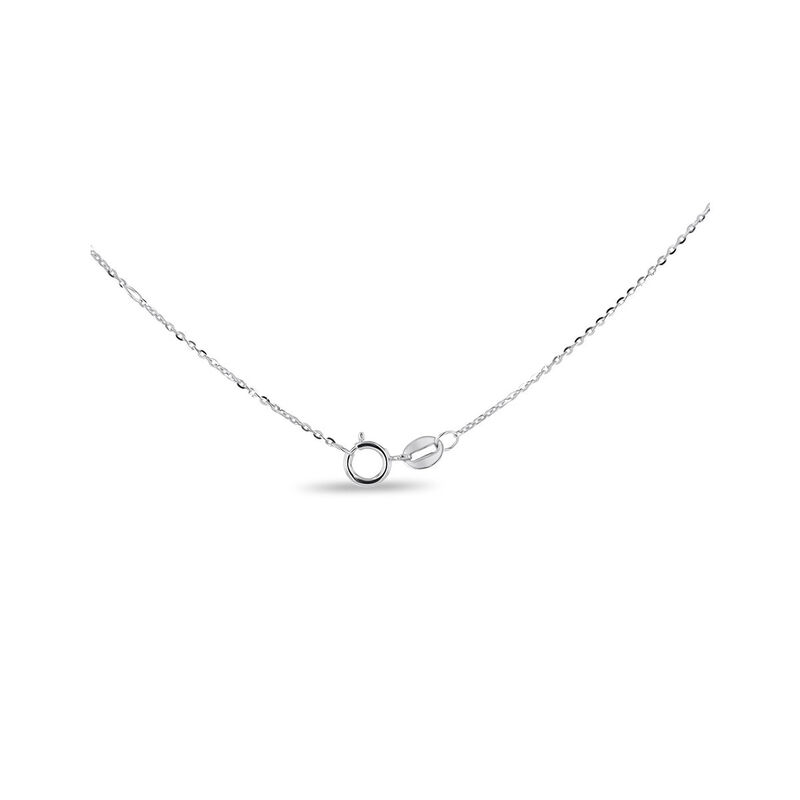 Gargantilla (love) De Oro Blanco 14k 45.5cm Apr... image number null