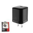 Cargador AC GHOSTEK USB-C PD 20W Universal Negro (sin cable)