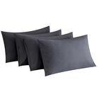 Juego De 4 Fundas De Almohada Minipanda 51 cm &times; 66 cm Gris Oscuro