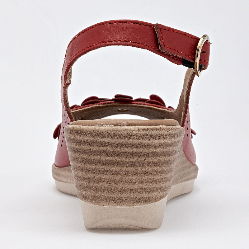 Cruz Shoes sandalia confort para mujer rojo cod... image number null