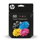 Cartuchos De Tinta Hp 68 Negro/tricolor (paquete De 2) Para Envy 6100e, 6500e