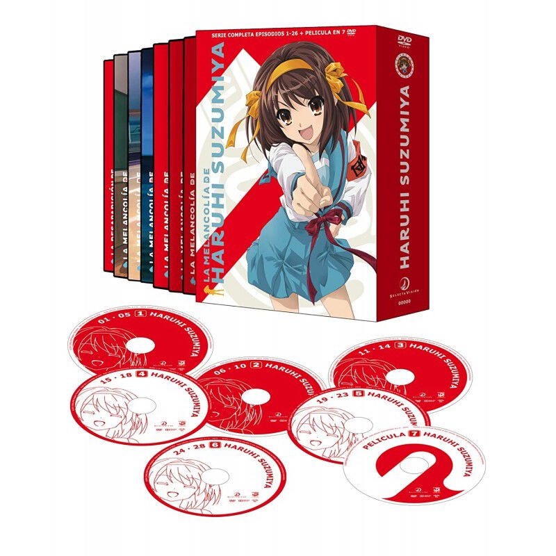 La Melancol&iacute;a De Haruhi Suzumiya. Dvd [dvd] image number null