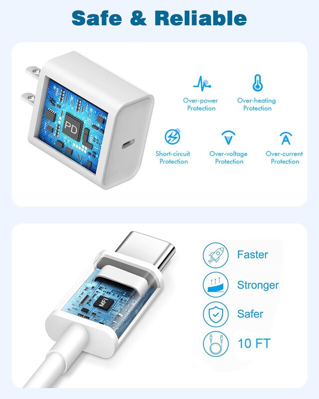 Cargador R&aacute;pido Para iPhone 16/15 Pro Max/15 Pl... image number null