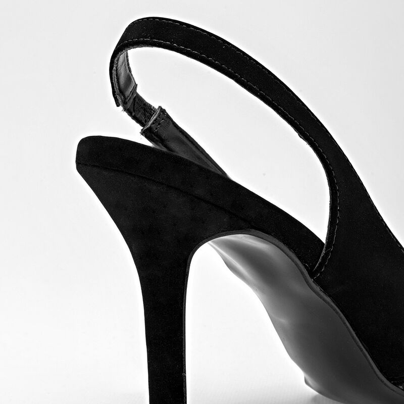 Lady Paulina zapatilla para mujer  negro cod 14... image number null