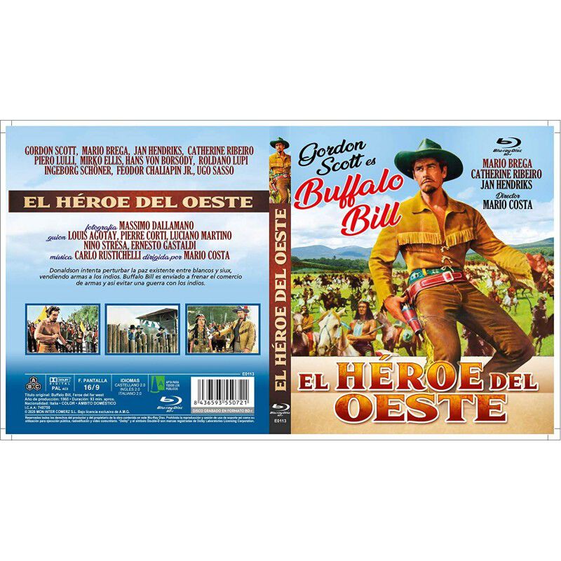 El H&eacute;roe Del Oeste. [bd-r] (1965) [blu-ray] image number null