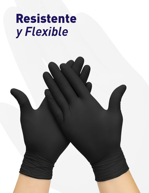Guantes de Nitrilo Desechables Talla S, Libres ... image number null