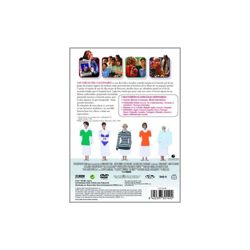 Las Chicas Del Calendario (dvd) image number null