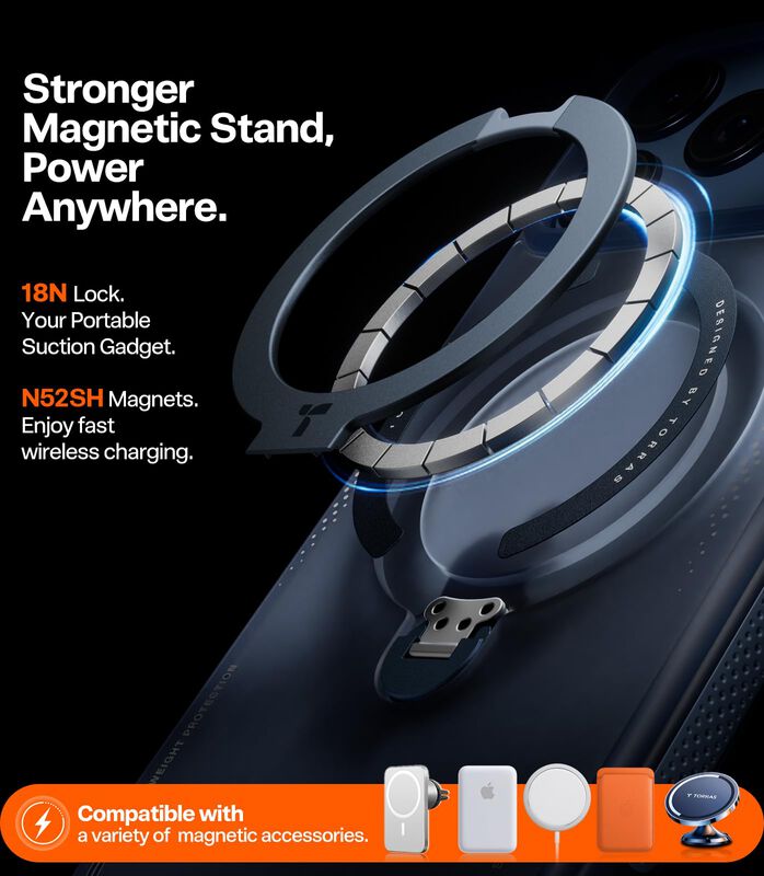 Funda Para Iphone 17 Pro Max Torras Ostand Q3 A... image number null