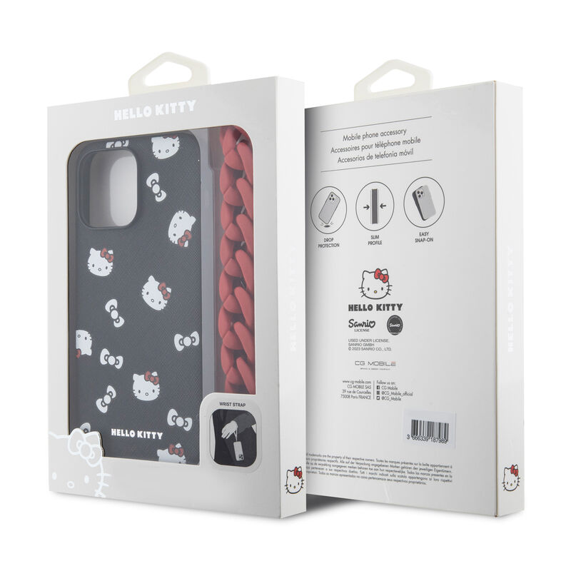Funda Hello Kitty Con Correa Para iPhone 15 Pro... image number null