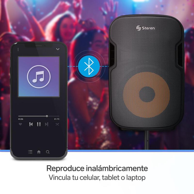 Bafle Profesional Bluetooth De 15, 3 000 Wpmpo ... image number null