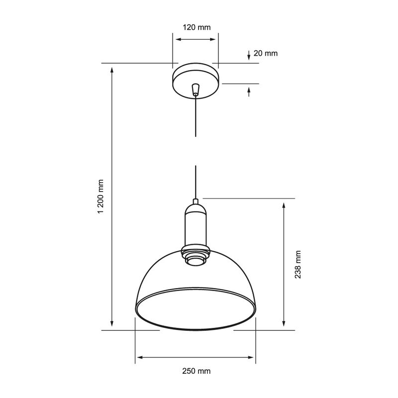 L&aacute;mpara Colgante de Cristal, 1.20 m de Altura, ... image number null