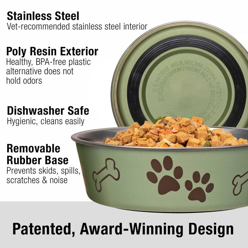 Cuenco Para Perro Loving Pets De 22 cm, Acero I... image number null