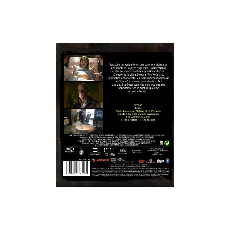 Maestros Del Horror: Pro-vida (blu-ray) image number null