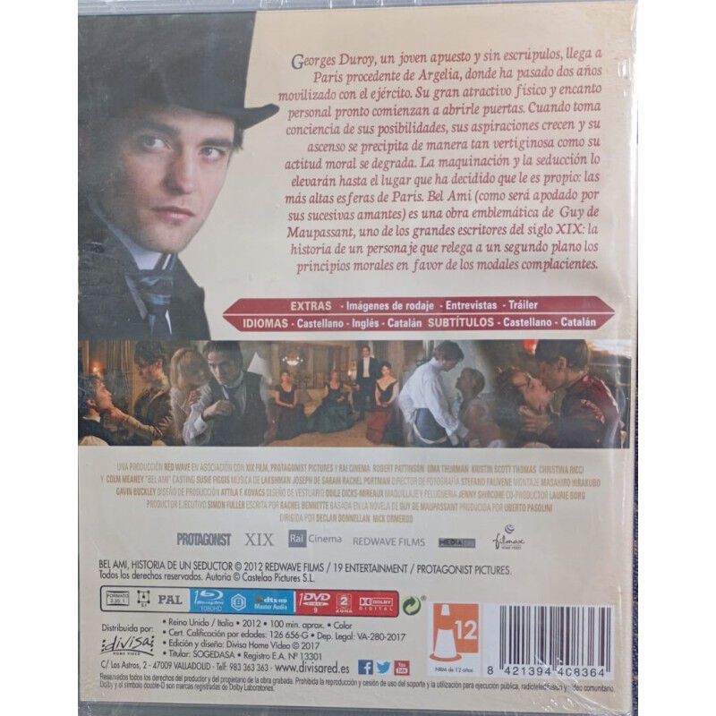 Bel Ami, Historia de Un Seductor [DVD + Blu-ray... image number null