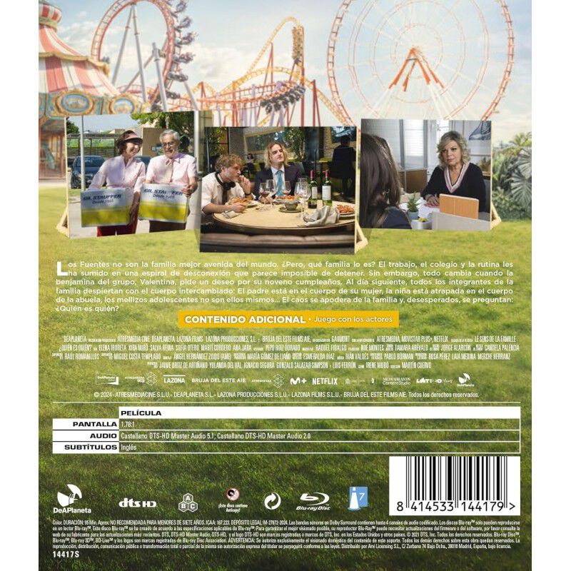 &iquest;Qui&eacute;n Es Qui&eacute;n? (Edici&oacute;n 2025) [Blu-ray] (2024... image number null
