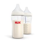 Botella Nuk Perfect Match 2 En 1, Antic&oacute;lico Natural, 240 Ml, Paquete De 2