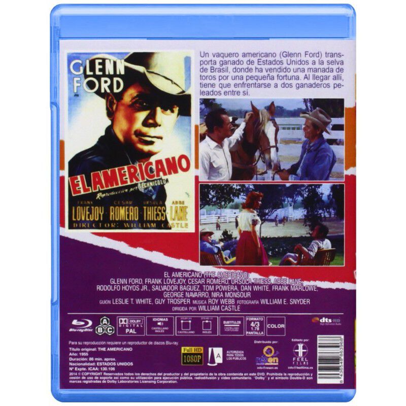 El Americano [blu-ray] (1955) The Americano image number null