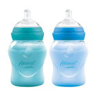 Biber&oacute;n Evenflo Advanced 5oz 2pz Azul Verde