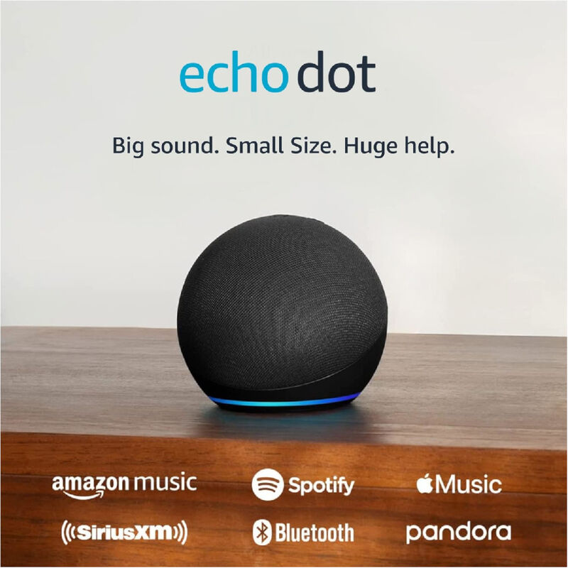 Echo Dot 5th Gen Amazon con asistente Alexa mul... image number null